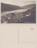 Assmannshausen Am Rhein-Rüdesheim (Rhein) Blick Auf Die Stadt Mit Bahnhof 1930  - Rüdesheim A. Rh.