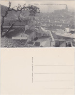 Postales Málaga Vista Desde El Castillo De Gibralfaro 1922 - Autres & Non Classés