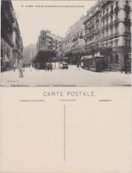 Algier دزاير Rue De Constantine Rue Dumont-d'Urville/Straßen Straßenbahn 1922 - Algiers
