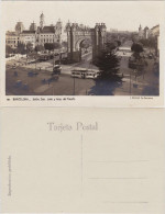 Postales Barcelona Salón San Juan Y Arco Del Triunfo 1930 - Sonstige & Ohne Zuordnung