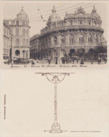 Genua Genova (Zena) Piazza De Ferrari - Palazzo Della Borsa 1924 - Other & Unclassified