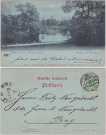 Ansichtskarte Bremen Wallpartie Beim Altmanndenkmal 1898  - Bremen