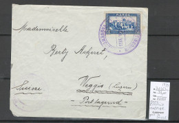 Maroc - Lettre Poste Militaire- TINERIHR- 1933 - POUR LA SUISSE - Weggis - Briefe U. Dokumente