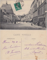 CPA Dreux Grande Rue - Geschäfte 1912  - Dreux