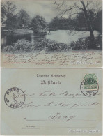 Ansichtskarte Bremen Wallpartie - Mondscheinlitho 1898  - Bremen