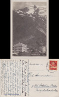 Ansichtskarte Innertkirchen Hotel Grübsee Mit Titlis 1929  - Autres & Non Classés