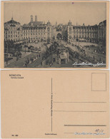 Ansichtskarte München Karlstorrondell 1922 - München