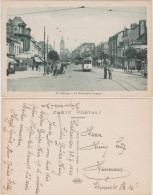 CPA Calais Le Boulevard Lacquart, Straßenbahn 1940  - Calais