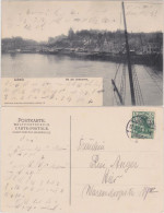 Ansichtskarte Lübeck An Der Untertrave 1913  - Autres & Non Classés