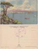 Cartoline Neapel Napoli Panorama 1930 - Other & Unclassified
