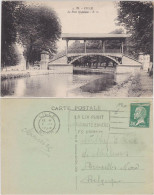 CPA Lille Le Pont Napoleon/Napoleon-Brücke Im Park 1929  - Lille