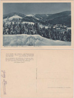 Bärenfels (Erzgebirge)-Altenberg  Blick Auf Die Stadt Im Winter 1930 - Altenberg