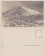 Krummhübel Karpacz Schneekoppe Und Schlesierbaude Im Winter 1931  - Schlesien