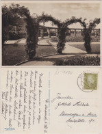 Ansichtskarte Meiderich-Beeck-Duisburg Rosengarten Stadtpark 1932 - Duisburg