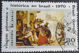 Bresil Brasil Brazil 1970 Peinture Painting Yvert 929 O Used - Autres & Non Classés