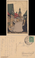 Geising-Altenberg (Erzgebirge) Partie In Der Stadt - Kirche 1926  - Geising