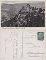 Postcard Hirschberg (Schlesien) Jelenia Góra Burgruine Kynast 1936 - Schlesien