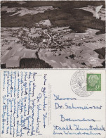 Ansichtskarte Schömberg (Schwarzwald) Fliegeraufnahme 1958 - Schömberg