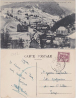 Saint-Pierre-de-Chartreuse Straßenpartie, Hotels Im Winter 1950  - Otros & Sin Clasificación