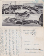 Ansichtskarte List Auf Sylt 5 Bild: Gasthof, Straßen Und Strand 1960  - Autres & Non Classés
