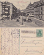 Ansichtskarte Baden-Baden Leopoldplatz Und Sophienstraße 1913  - Baden-Baden