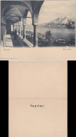 Ansichtskarte Locarno 2 Bild: Blick Auf Den See 1913  - Altri & Non Classificati