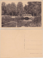 CPA Étampes Le Pont De Pierre/Brücke Im Park 1928  - Autres & Non Classés