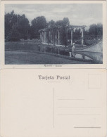 Postcard Rosario El Rosedal 1924 - Argentine