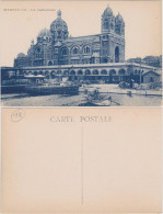 CPA Marseille Kathedrale, Anlegestelle 1918  - Non Classés