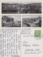 Ober-Ramstadt 3 Bildkarte: Darmstädterstraße, Panorama Und Apotheke 1954 - Sonstige & Ohne Zuordnung