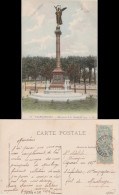 Valenciennes Monument De La Defense De 1793/Parkpartie Und Denkmal 1906  - Autres & Non Classés