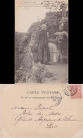 Cancale Kankaven Côte D’Émeraude/Priester, Kreuz Und Waldgeist - Umland 1904  - Otros & Sin Clasificación