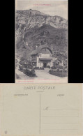 CPA Lourdes Lorda Gare De Depart/Station Der Bergbahn 1916  - Autres & Non Classés