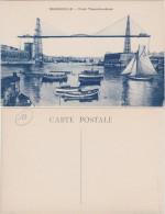 CPA Marseille Pont Transbordeur - Hafen 1918  - Non Classificati