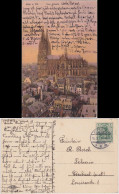 Ansichtskarte Köln Blick über Die Dächer Zum Dom 1911  - Koeln