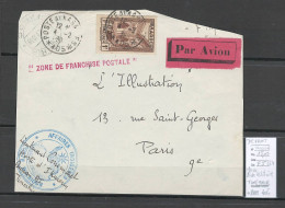 Maroc - Devant De Lettre Poste Militaire- POSTE D'IKIOUN  +TINERHIR - 1939 - Lettres & Documents