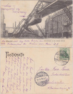 Wuppertal Straßenpartie, Isländer Brücke Und Schwebebahn 1905  - Wuppertal