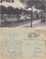 CPA Clichy Un Coin De La Place Des Fetes/Straßenpartie 1914  - Autres & Non Classés