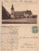 Postcard Bad Flinsberg Świeradów-Zdrój Partie Am Kurhaus 1926  - Schlesien