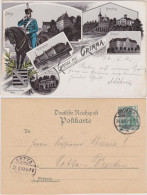 Ansichtskarte Litho AK Grimma Lithographie 1902  - Grimma