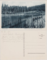 Postcard Krummhübel Karpacz Talsperre Mit Baude 1929  - Schlesien