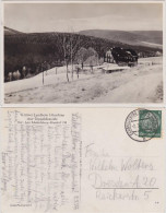Ansichtskarte Dönschten-Dippoldiswalde Ferienheim Im Winter 1934  - Schmiedeberg (Erzgeb.)