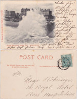 Postcard Brighton Strand Und Promenade 1904  - Autres & Non Classés