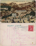 Postcard Brooklyn The Toboggan Luna Coney Island 1913  - Andere & Zonder Classificatie