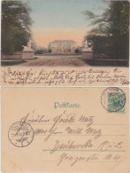 Ansichtskarte Dresden Hauptallee Nebst Palais Im Kgl. Großen Garten 1899 - Dresden