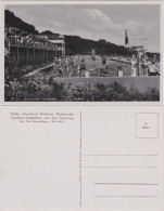 Ansichtskarte Wiesbaden Opelbad, Belebt - Sprungturm 1939  - Wiesbaden