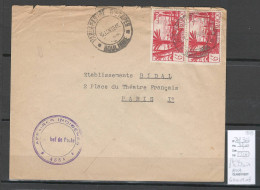 Maroc - Lettre Poste Militaire- ASSA + GOULIMINE - 1949 - Storia Postale