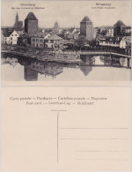 Straßburg Strasbourg Les Ponts Couverts/bei Den Gedeckten Brücken 1918  - Strasbourg
