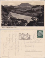 Ansichtskarte Rathen Partie In Der Stadt 1934  - Bad Schandau