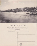 Postales Vigo Blick Auf Die Stadt Mit Hafen 1928  - Autres & Non Classés